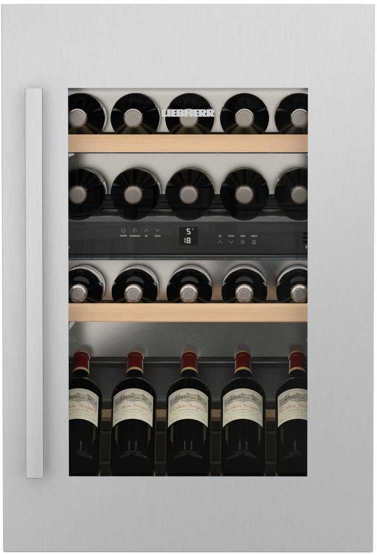 Liebherr Einbauweintemperierschrank EWTdf 1653 Vinidor, für 30 Standardflaschen á 0,75l,FreshAir-Aktivkohlefilter, Kindersicherung