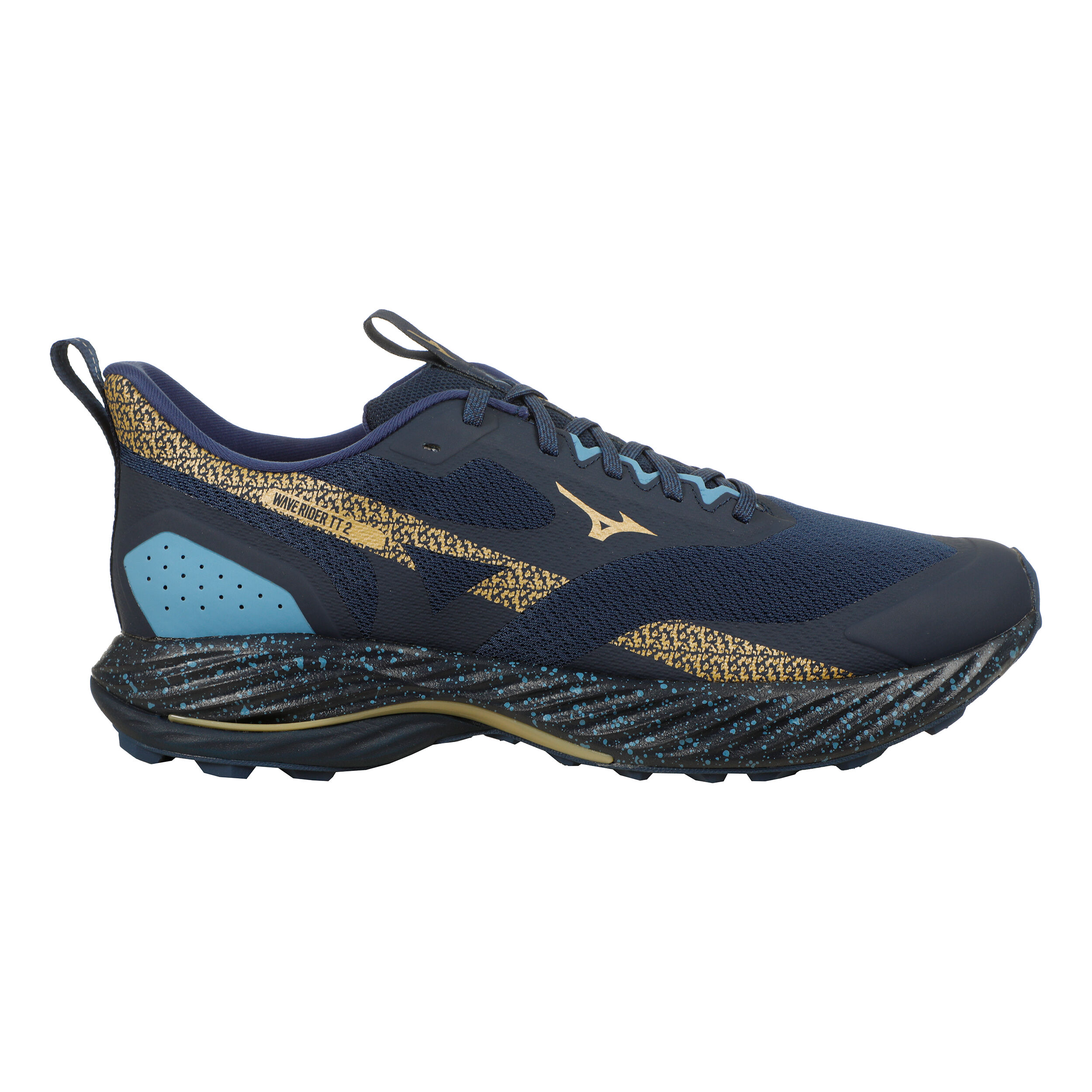 Wave Rider TT 2 Trailschuh Herren - Blau, Gold