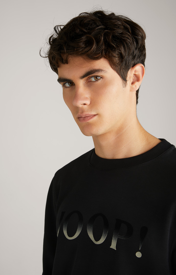 Sweatshirt Theseus in Schwarz