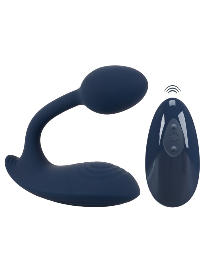 Sweet Smile Panty Vibrator RC Bendable Panty Vibrator in blau günstig kaufen 13 cm