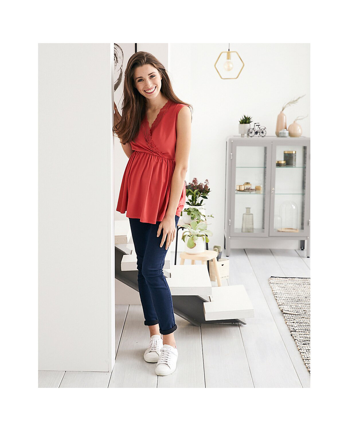 Umstands-Jeans Skinny Länge 32