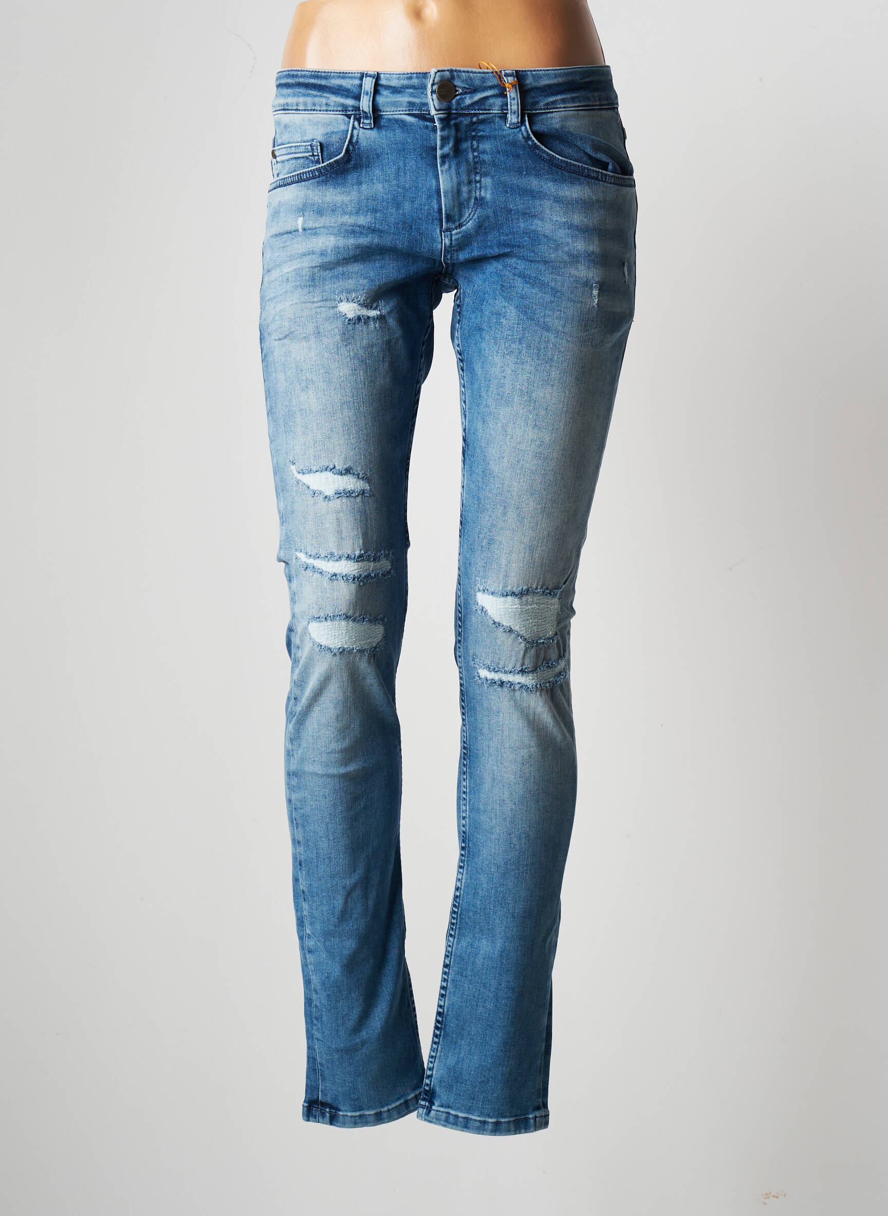 Bonobo Jeans Jeans Skinny Femme couleur bleu