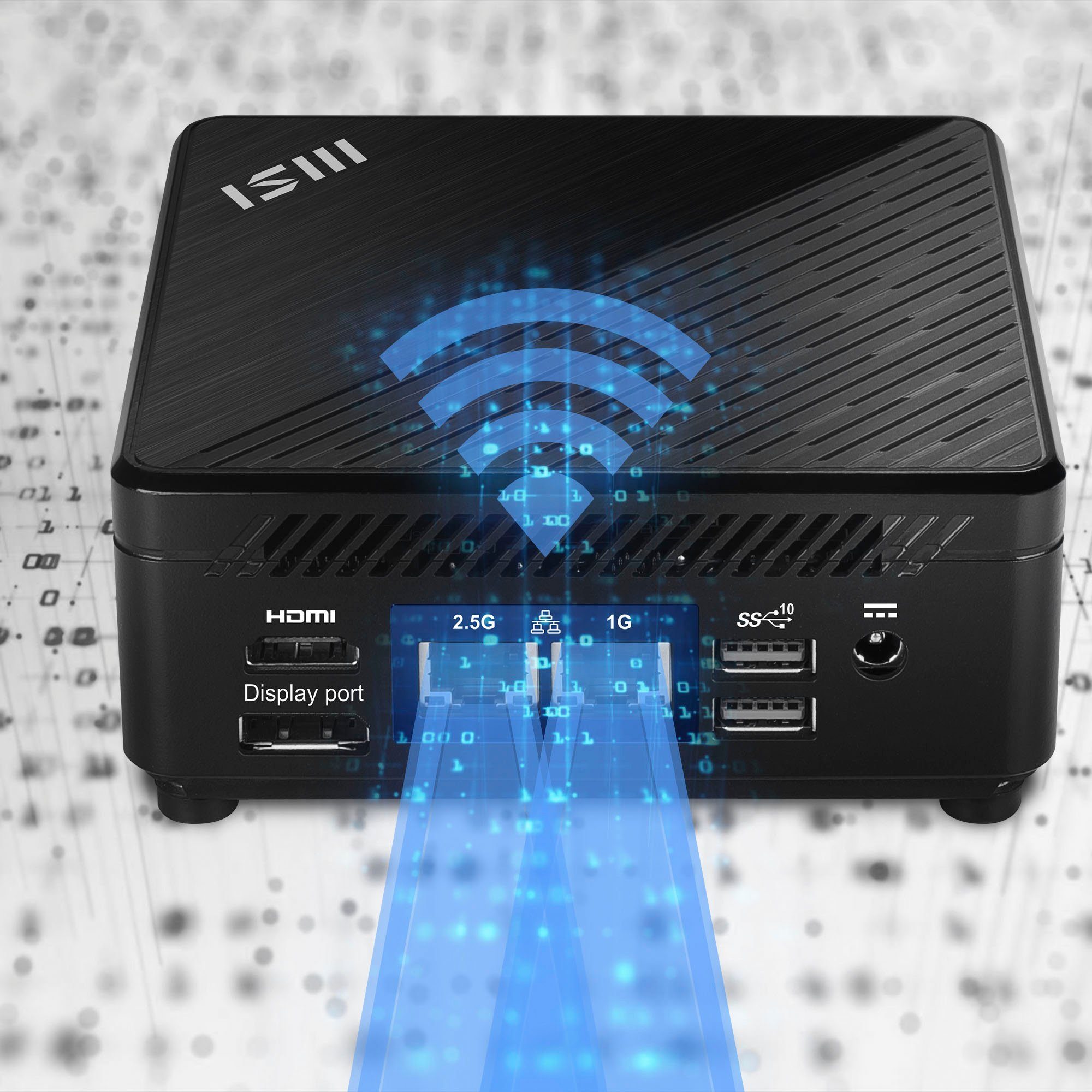 MSI CUBI 5 12M-021BDE Mini-PC (Intel Core i5 1255U, Iris® Xe Graphics, Luftkühlung)