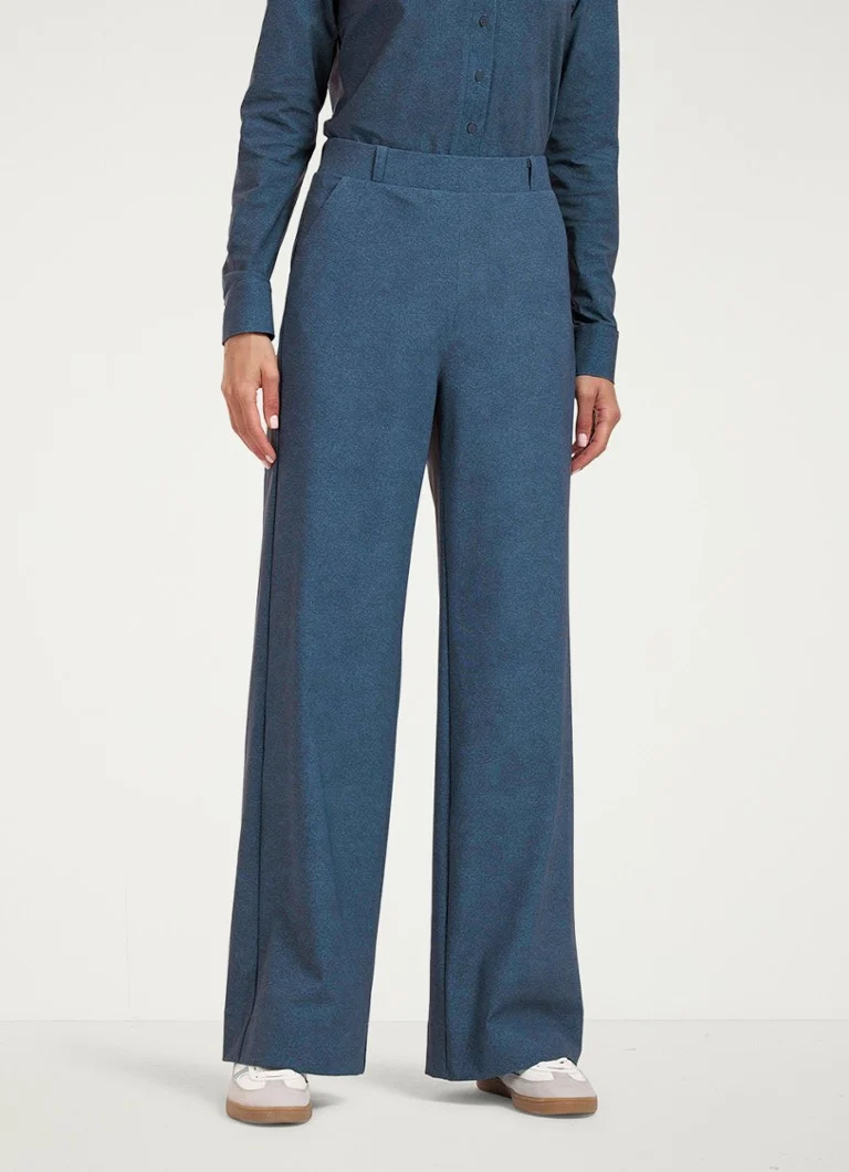 Pantaloni Lexie a vita alta e gamba larga di Studio Anneloes