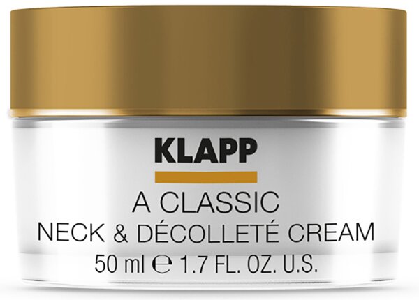 KLAPP Skin Care Science A Classic Neck & Décolleté Cream Dekolletécreme