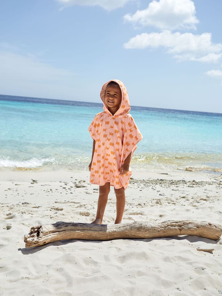 Lässig Badeponcho in Rosa günstig kaufen onesize