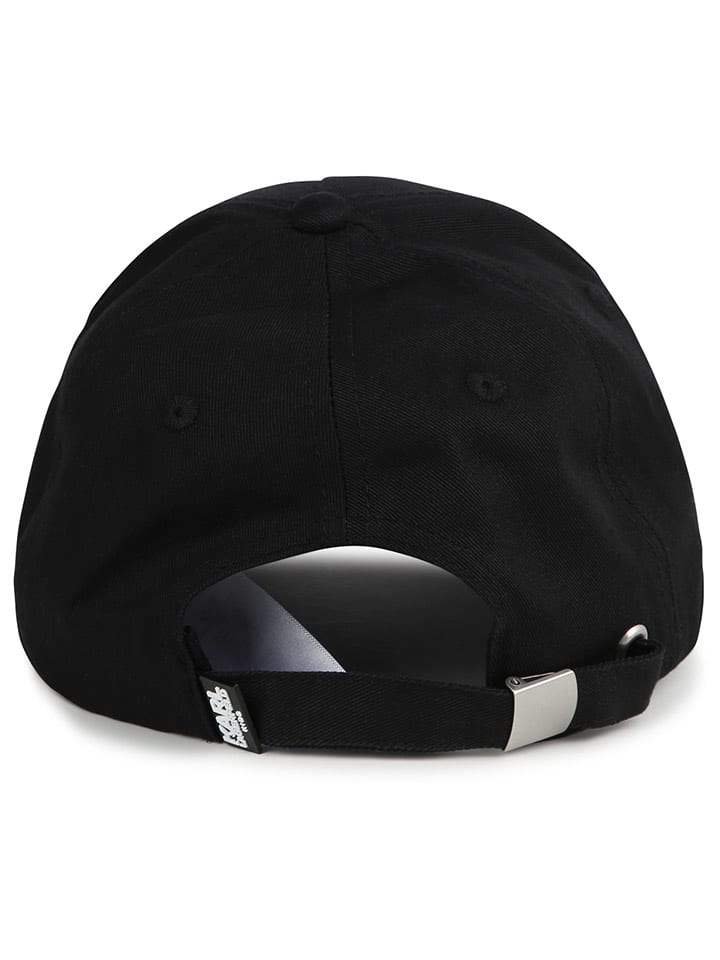 Karl Lagerfeld Kids Cap in Schwarz/ Weiß günstig kaufen
