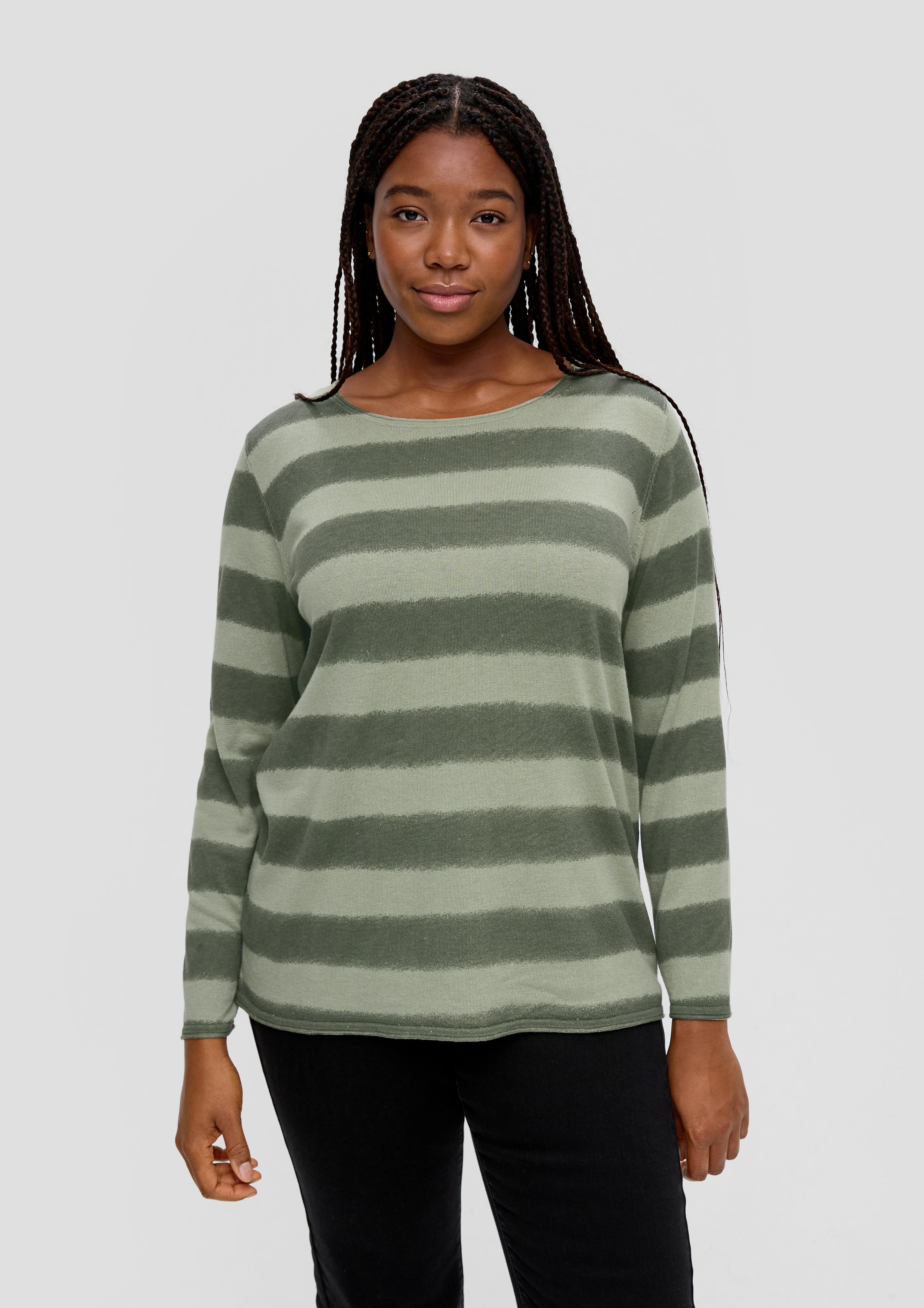 Strickpullover mit Streifenmuster  2136635-78X0