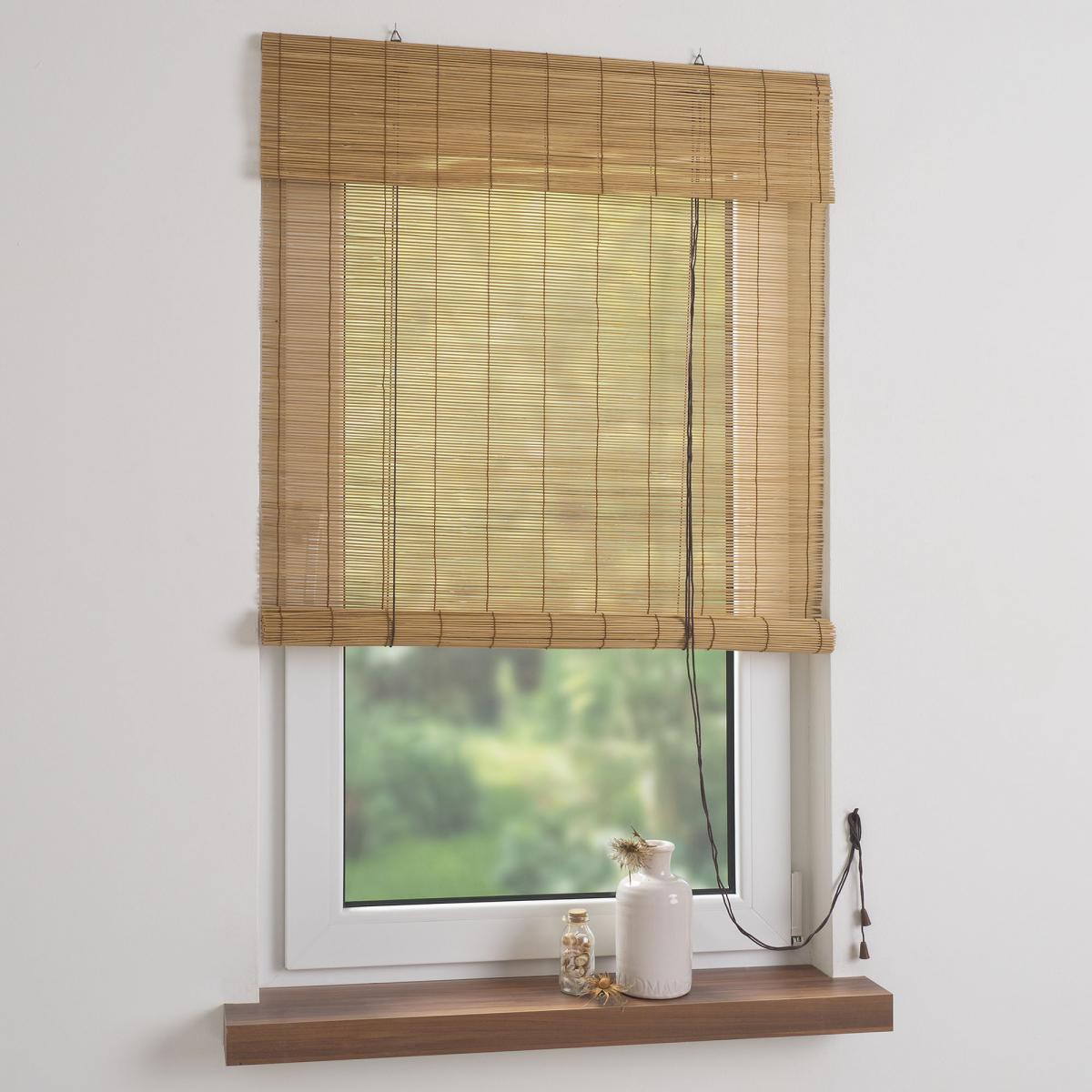 Bella Casa Bambusrollo, Rollo 160 x 80 cm, kirschbaum