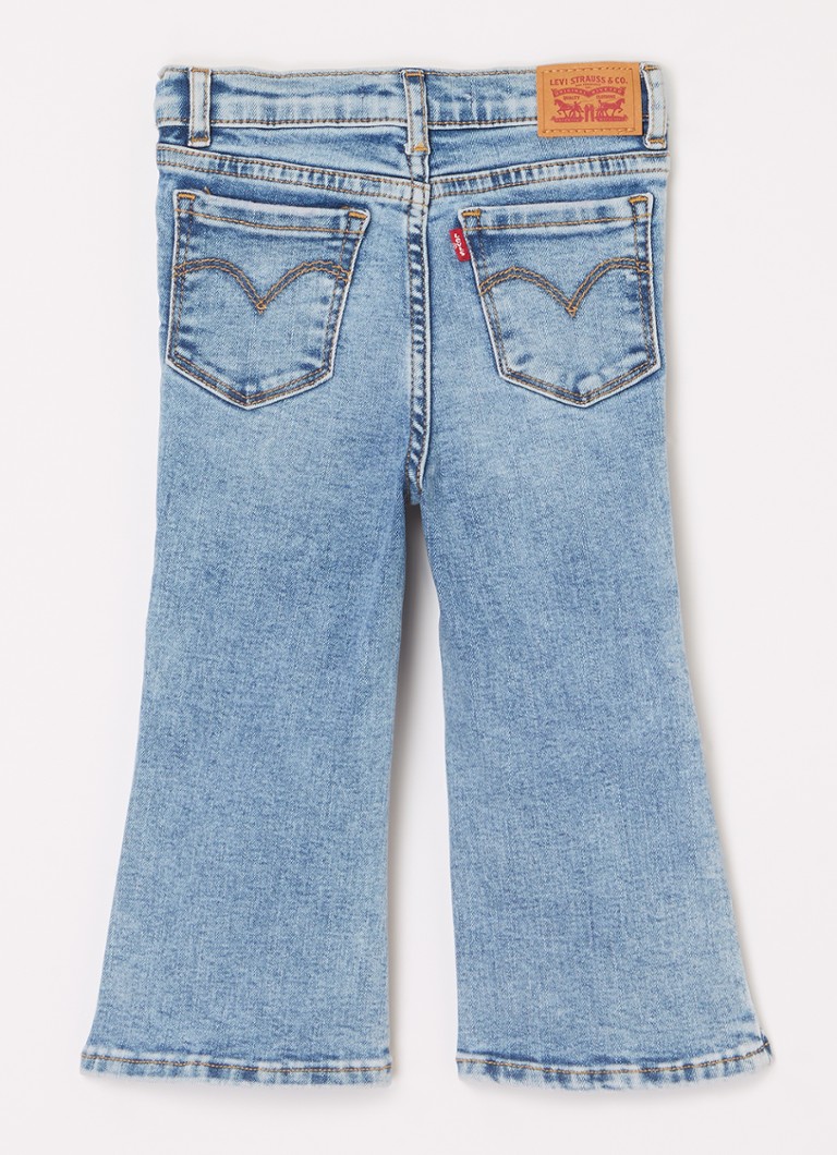 Blugi evazați Levi's 726, spălare deschisă