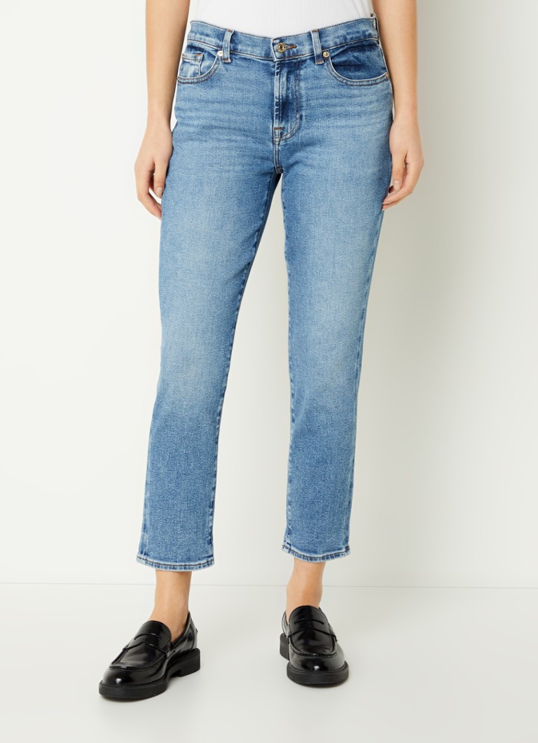 Blugi skinny cu talie înaltă Josefina de la 7 For All Mankind.
