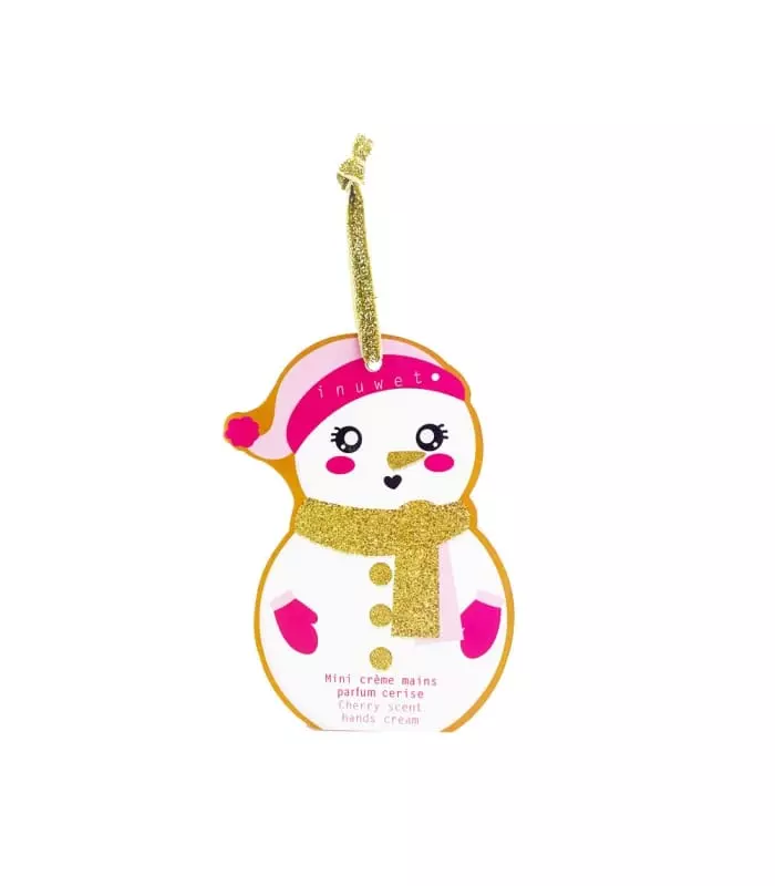 BONHOMME DE NEIGE Bonhomme de neige Santa - Crème mains et ongles Cerise
