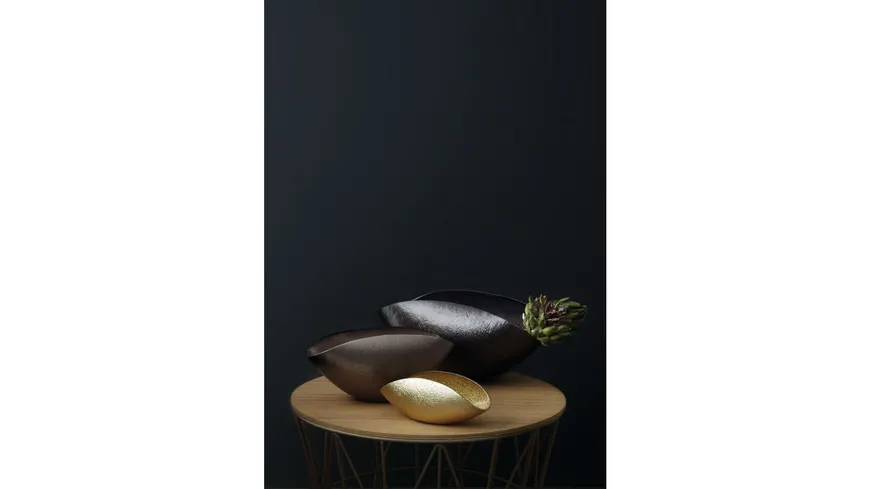 LEONARDO Schale Como oval 38x20 cm ferro