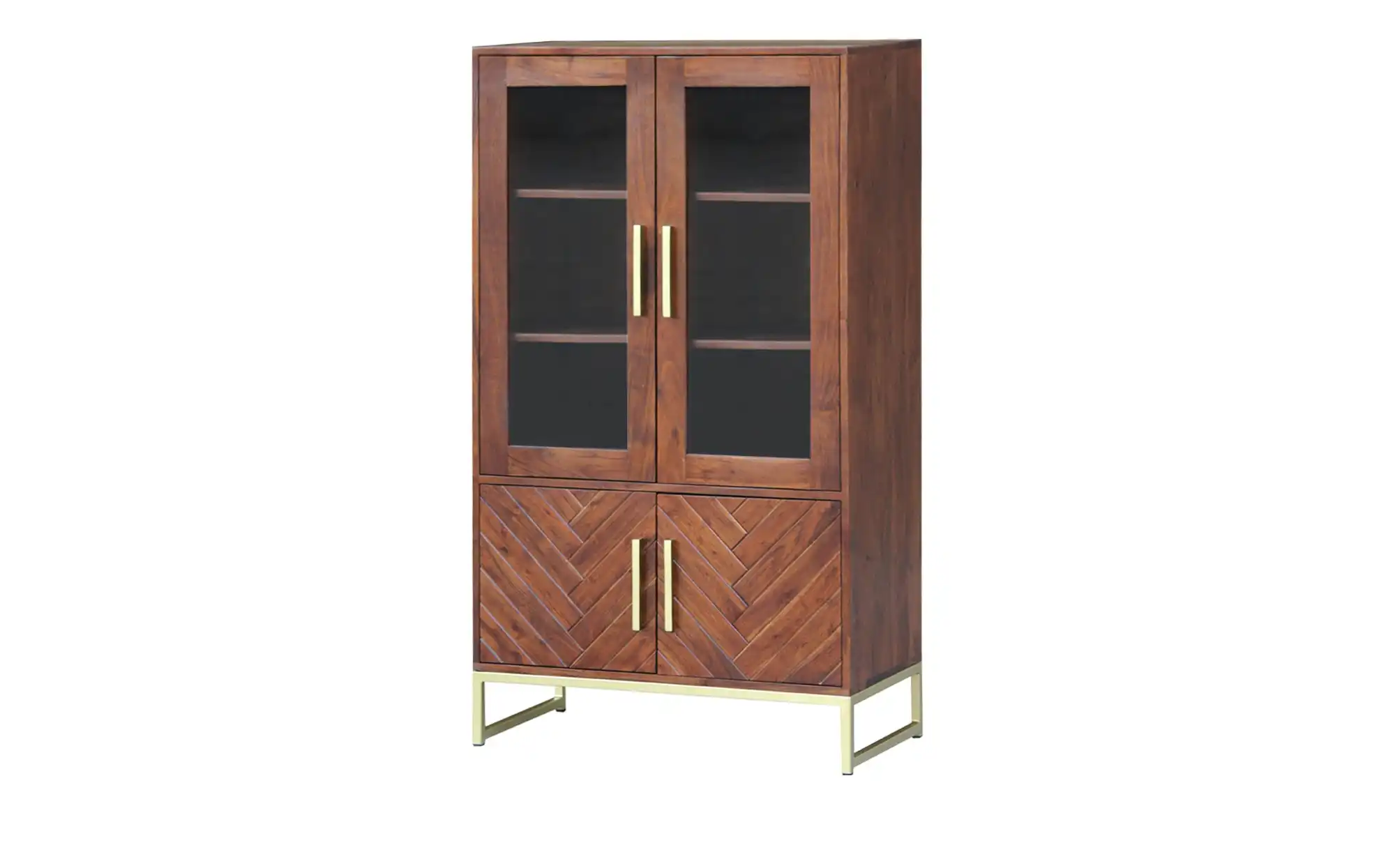 Vitrine aus Massivholz