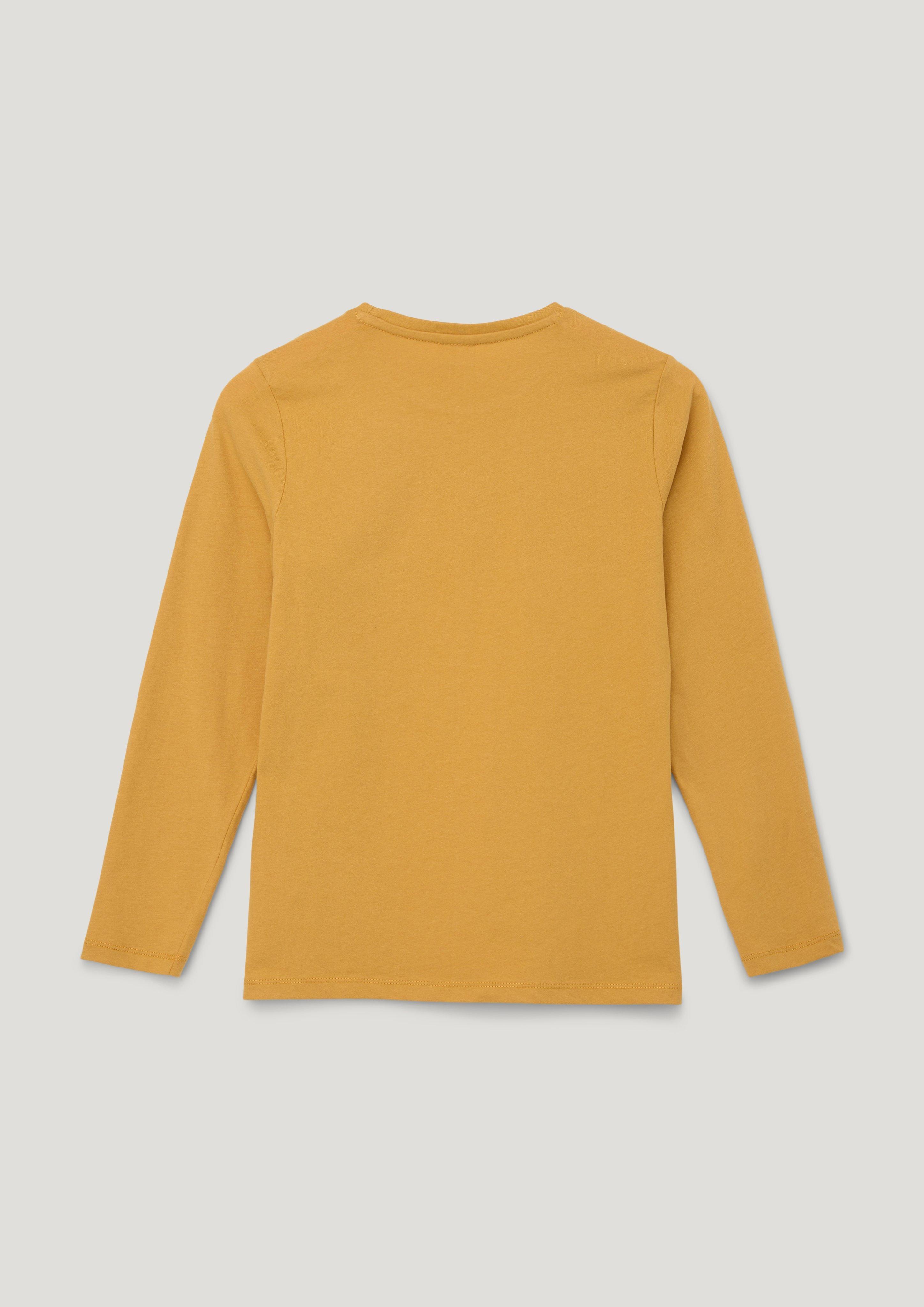 Longsleeve mit gummiertem Print  2134038-1730