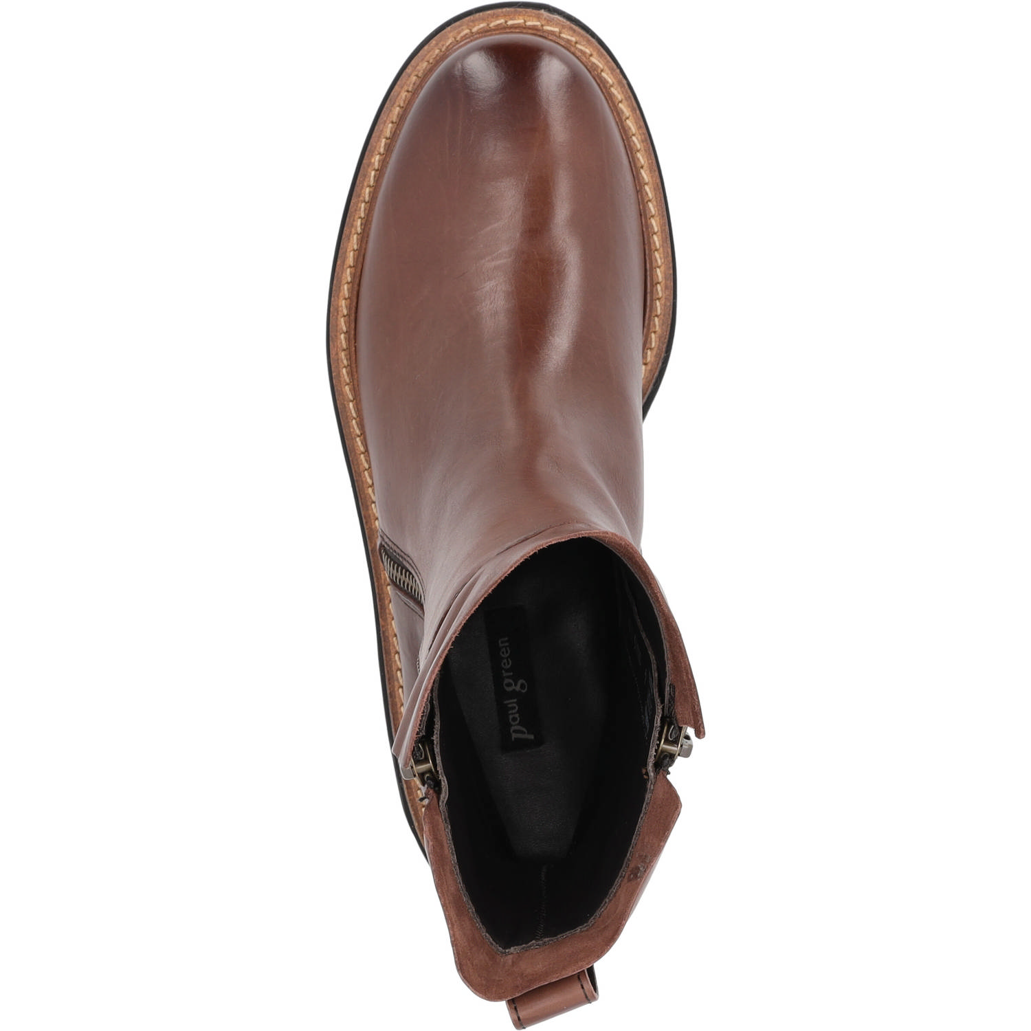 Paul Green 9134, Chelsea Boots, Damen, Braun