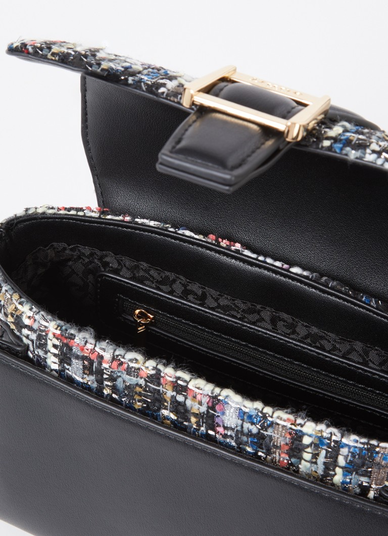 Borsa a tracolla Dara di Dune London, effetto tweed