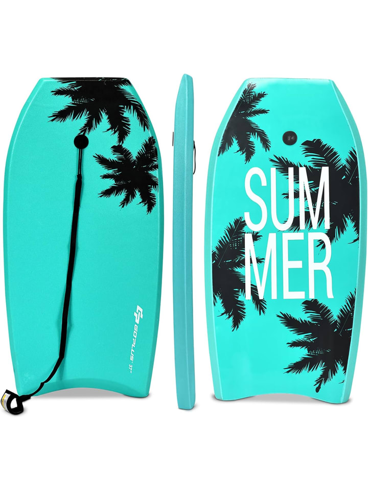 COSTWAY Schwimmbrett 94x47x5,5cm in Grün günstig kaufen onesize