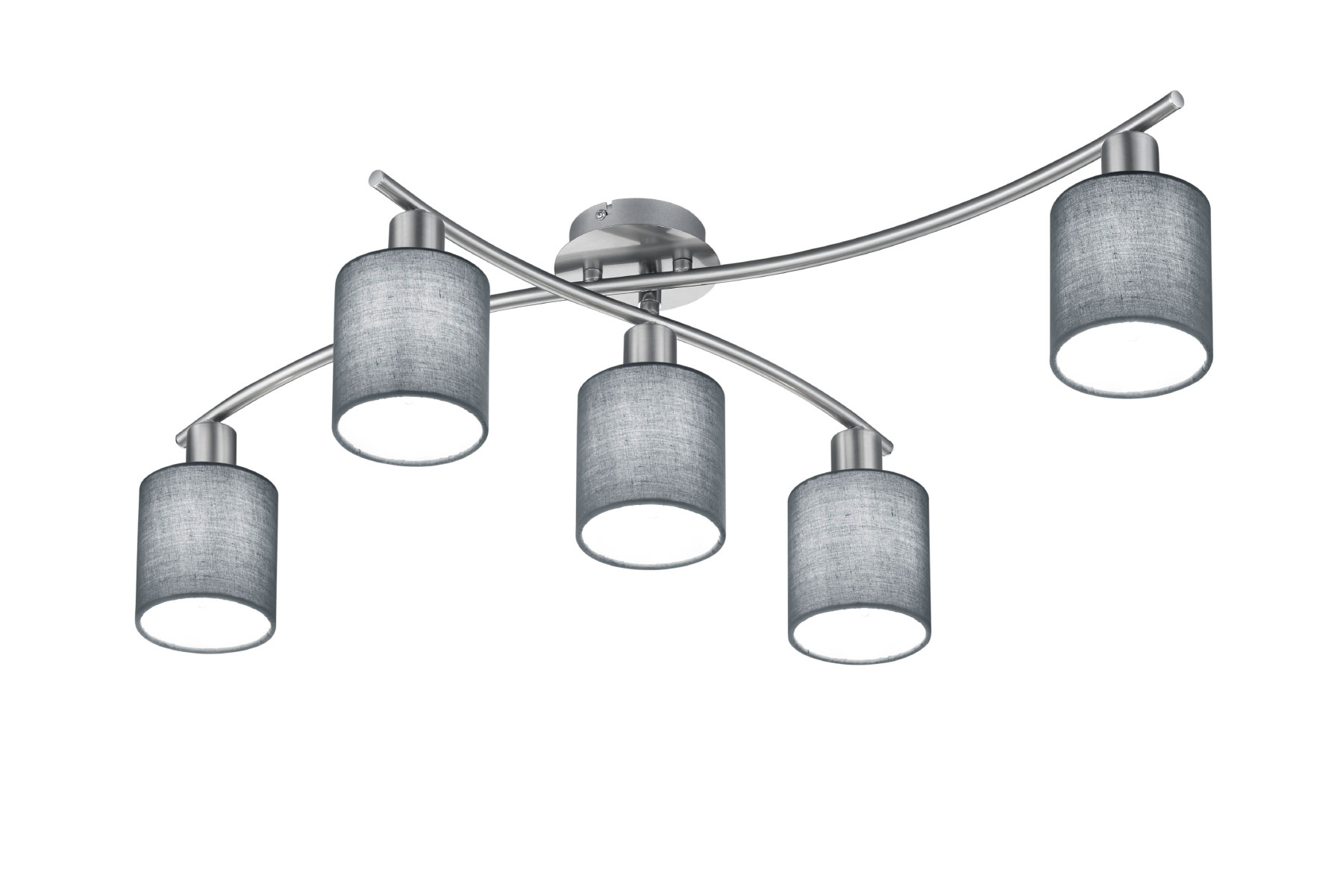 Trio LeuchtenDeckenleuchte 5flg