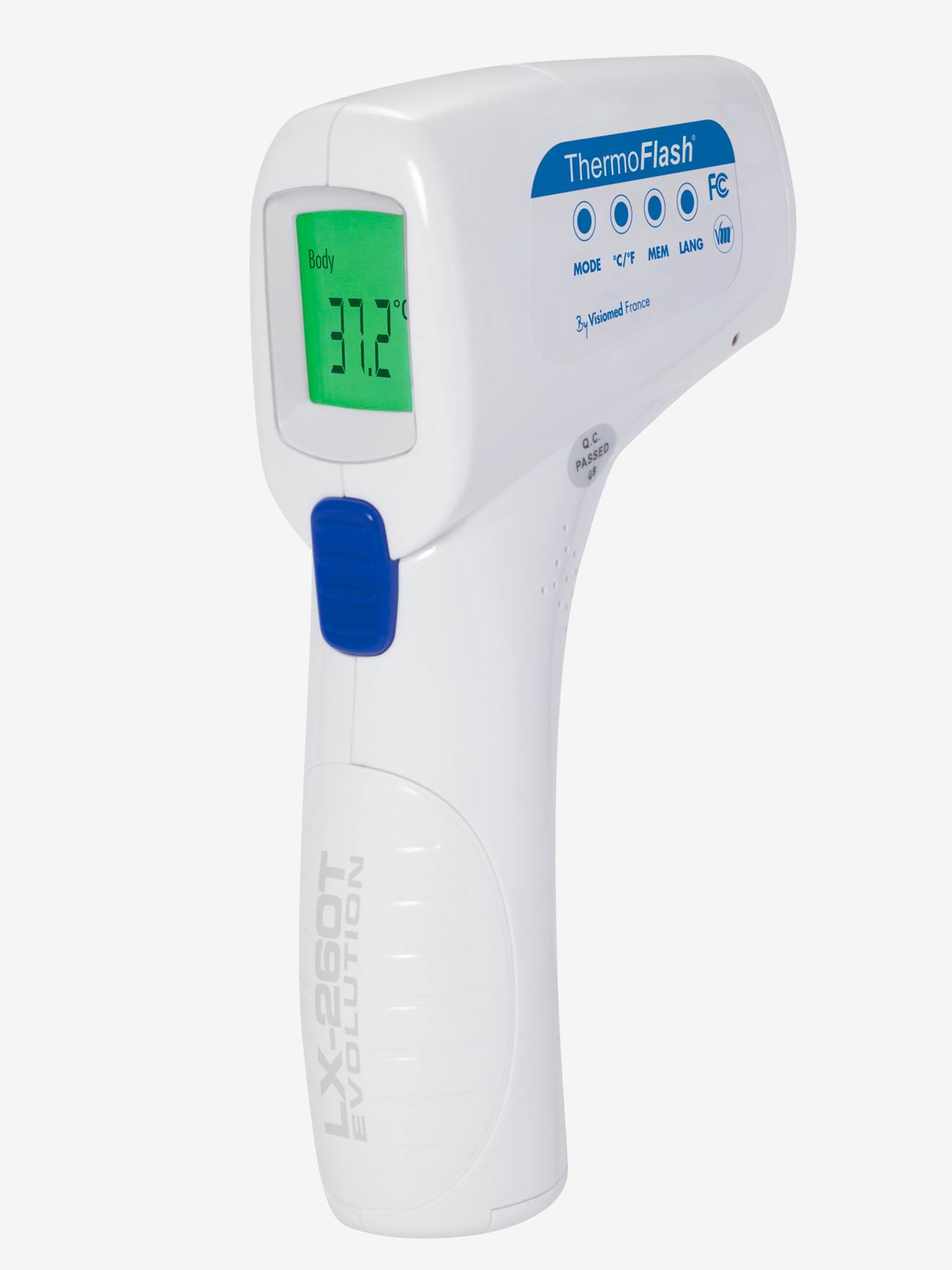 Thermomètre sans contact BIOSYNEX BABY ThermoFlash® LX-260TE Evolution blanc