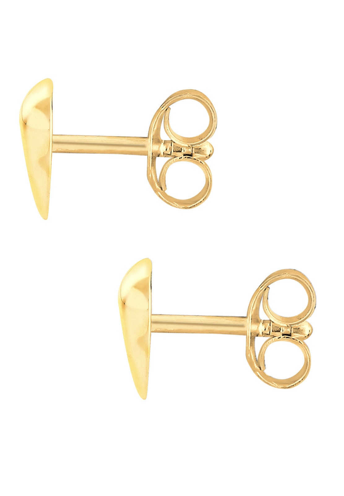 Orecchini da donna Elli con motivo a cuore di tendenza in argento sterling 925