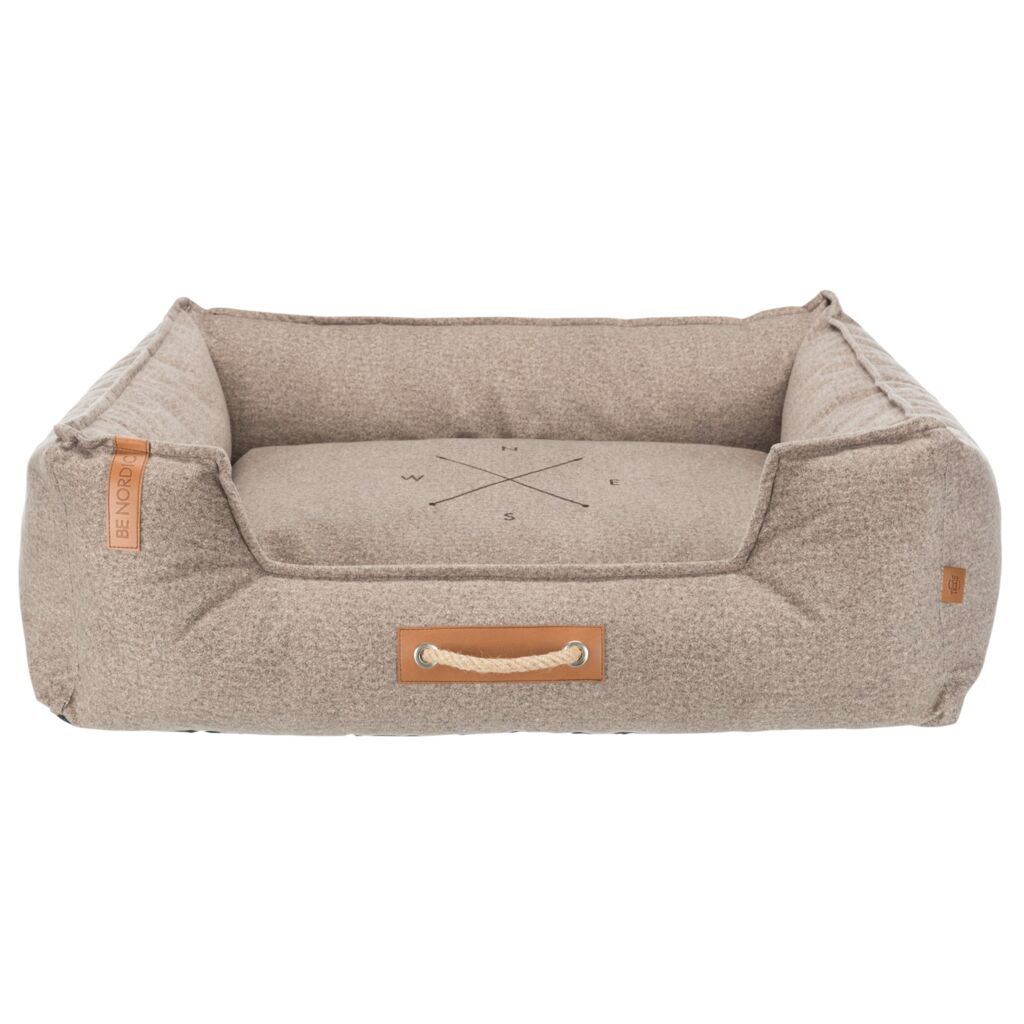 Trixie Hundebetten Trixie BE NORDIC Bett Föhr Soft sand 95 cm, 30 cm, 95 cm