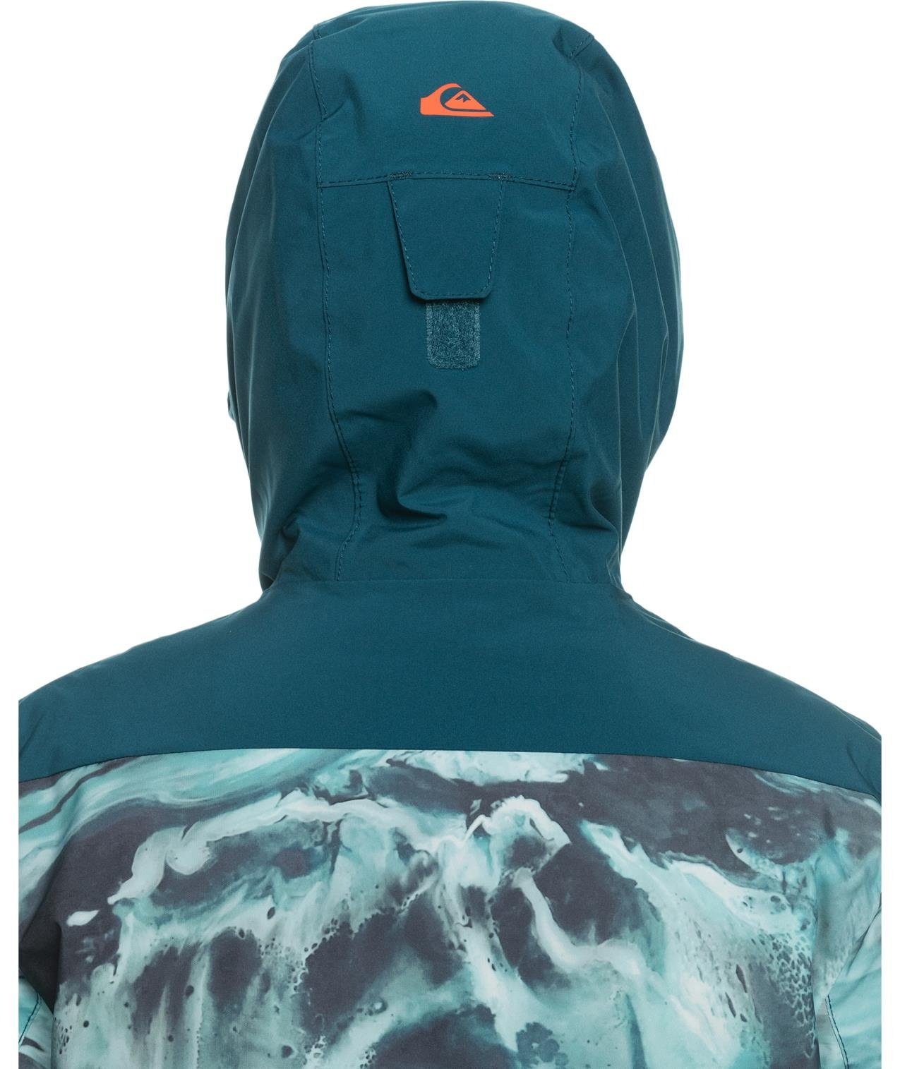 Quiksilver Skijacke Quiksilver Jungen Skijacke MISSION PRINTED BLOCK YOUTH