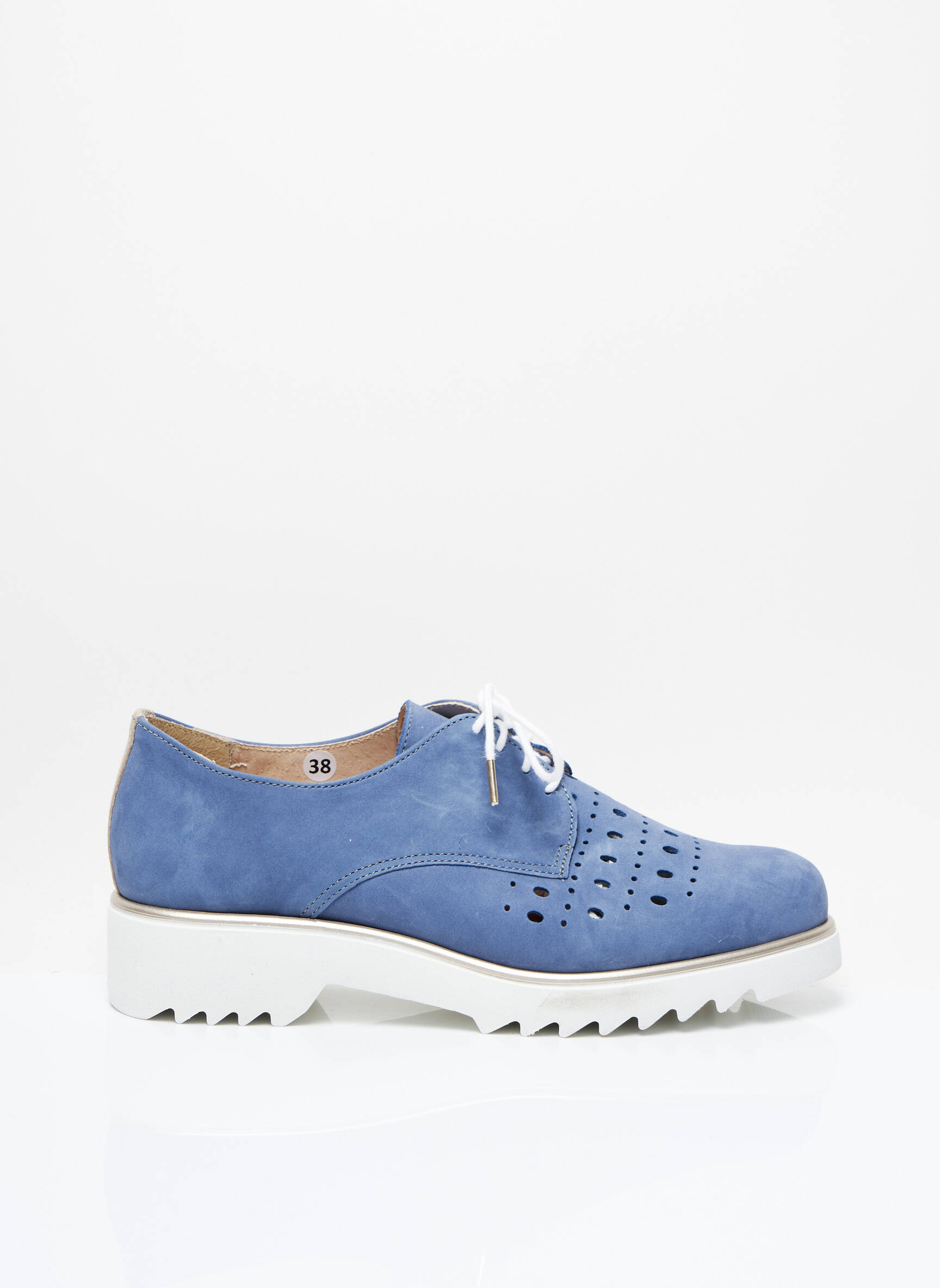 Hirica Derby Femme couleur bleu