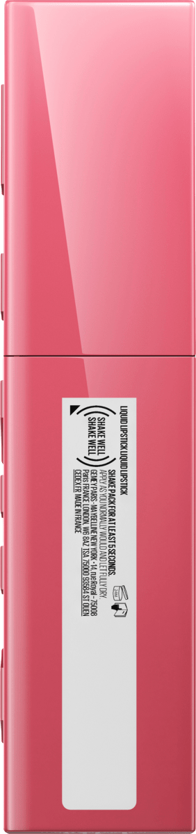 Lippenstift Super Stay Vinyl Ink Pink 145 Mashup Rogue, 4,2 ml
