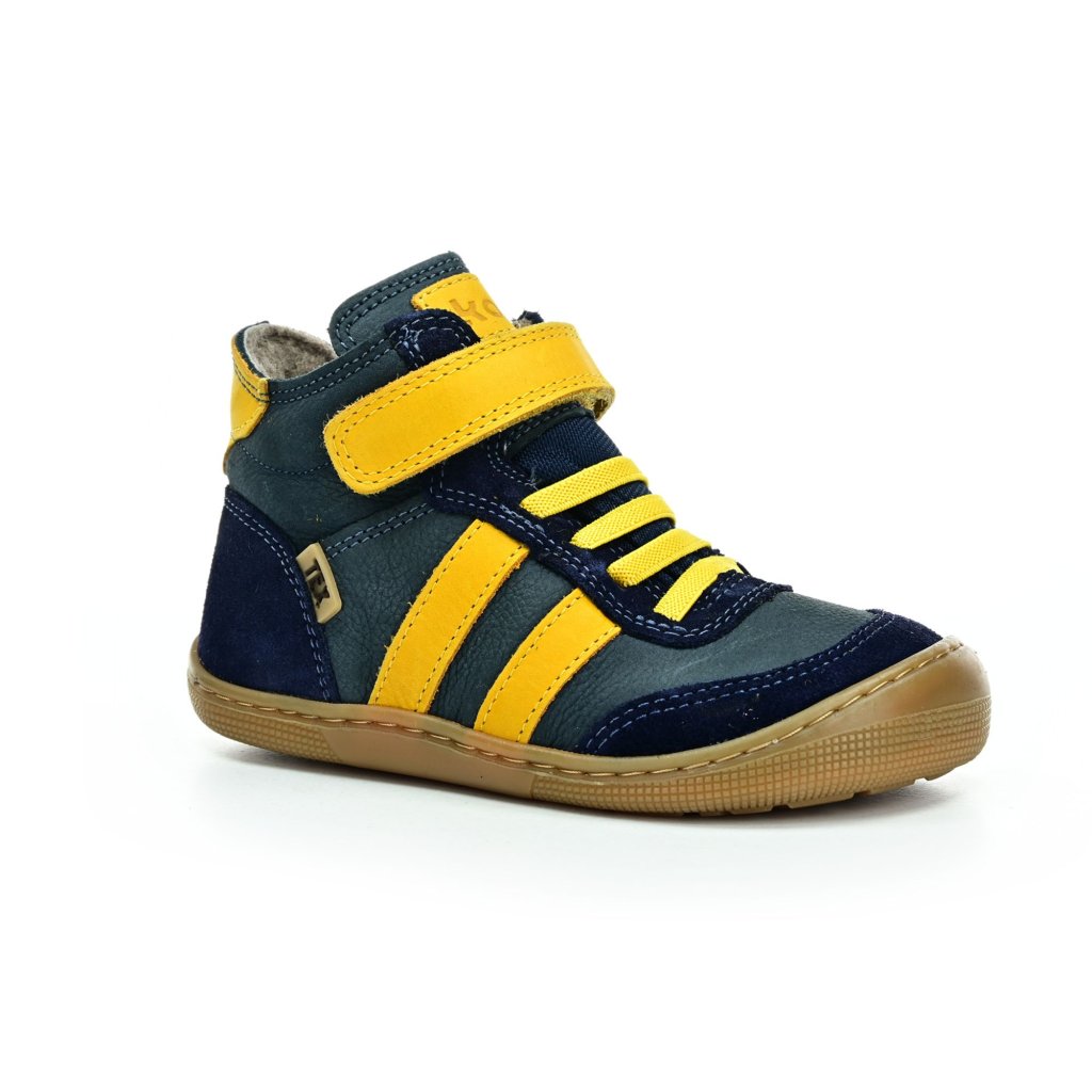 Koel4kids Daniel 2.0 WP Felt blaue Winterbarfußschuhe