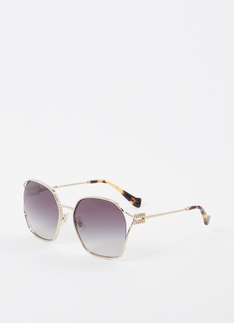 Miu Miu Miu *ES 52WS GLD SHN BLUE