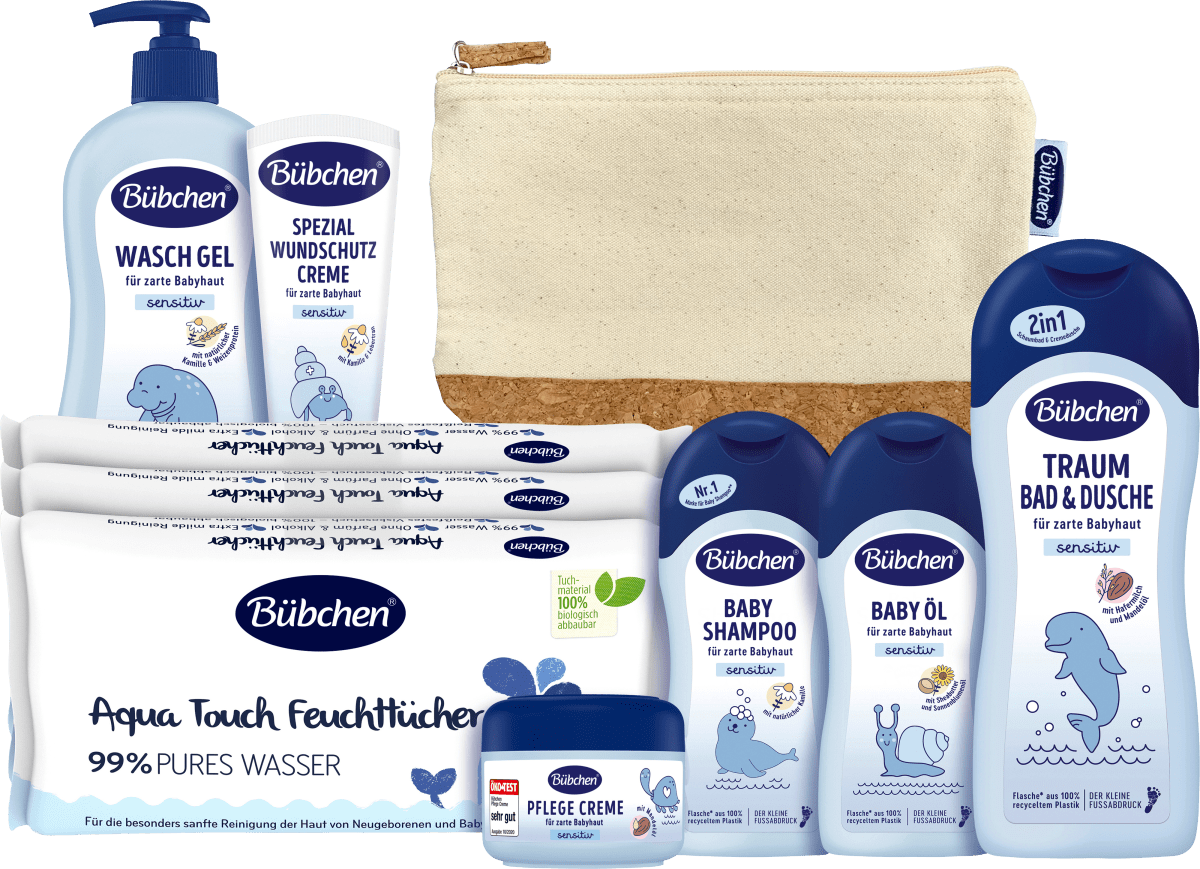 Starterset Babypflege Baby Care, 7tlg, 1 St