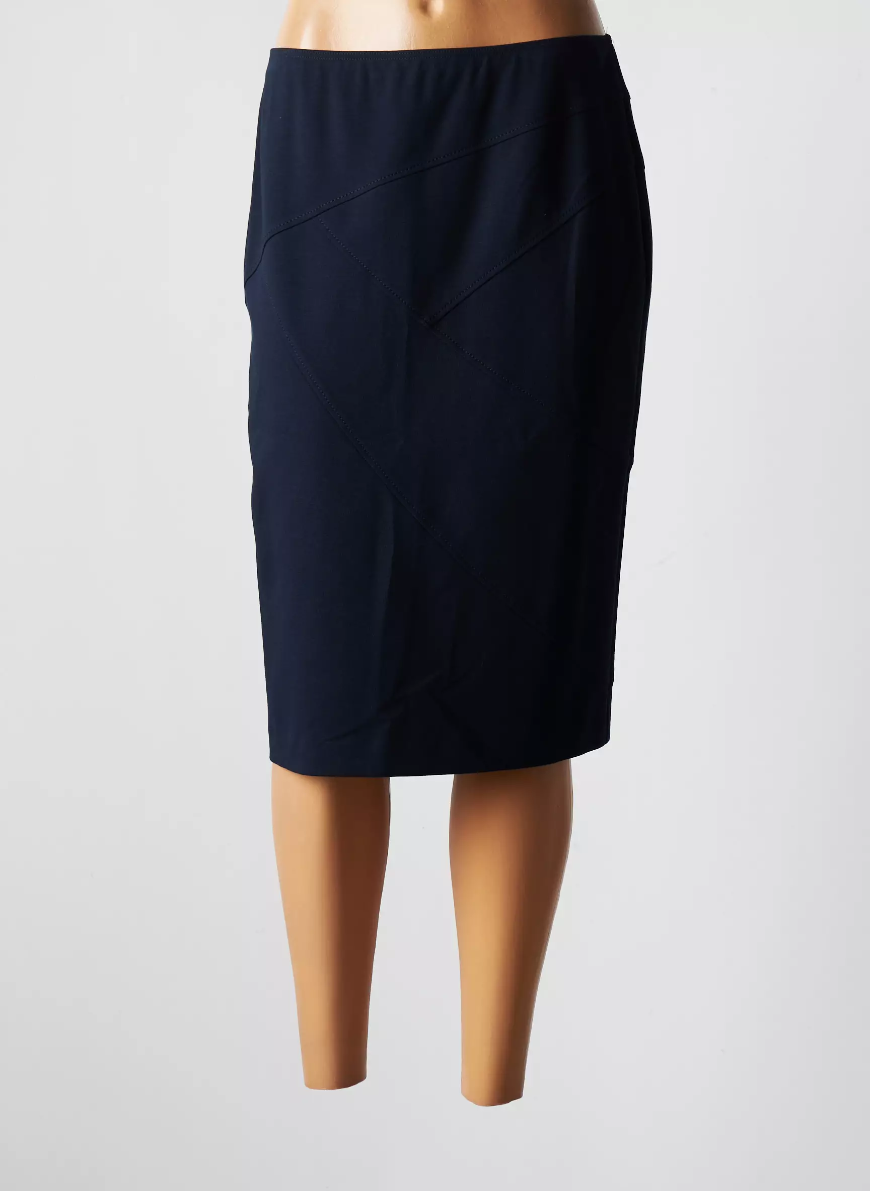 Sommermann Jupes Mi Longues Femme couleur bleu