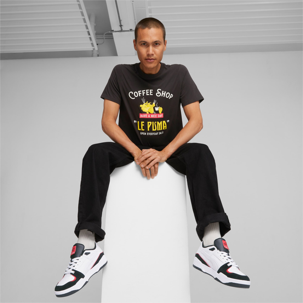 PUMA SLIPSTREAM BBALL MIX 393787-01 / weiss