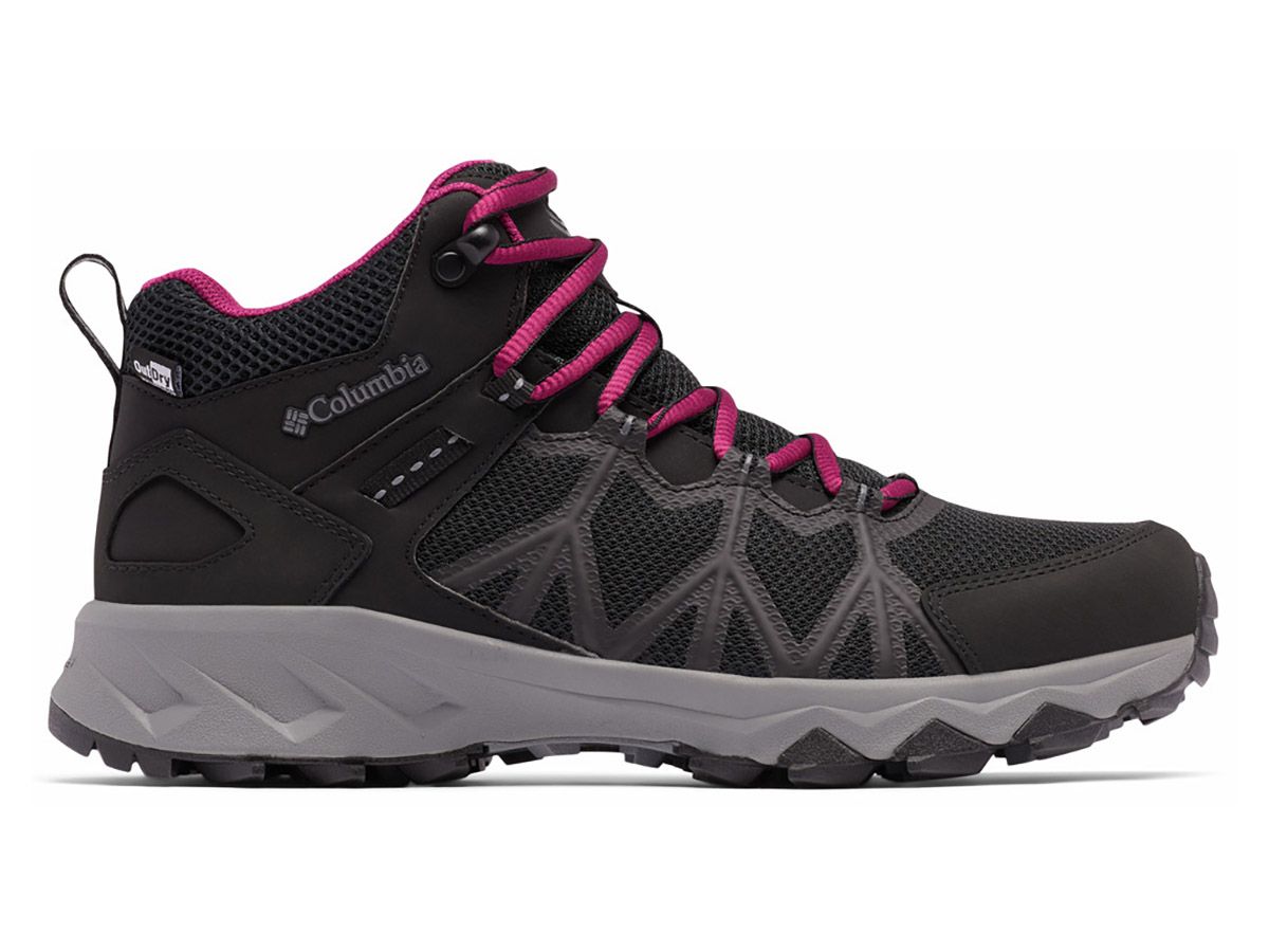 Columbia Peakfreak II Mid Black Ti Grey Damen Wanderschuhe