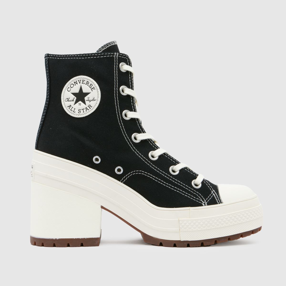 Converse Chuck 70 De Luxe Heel tornacipő fekete színben