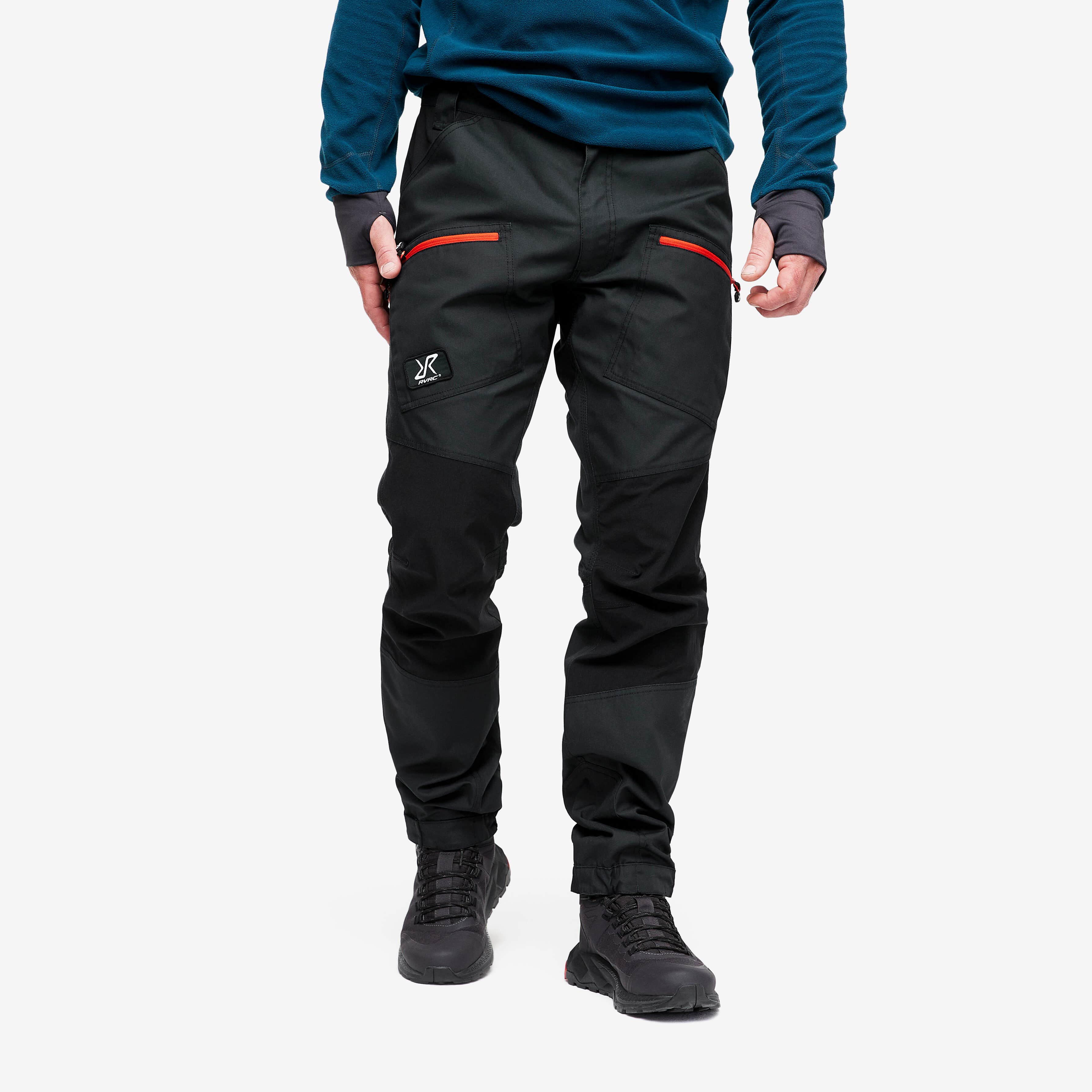 Nordwand Pro Pants Homme Charcoal Black/Lava
