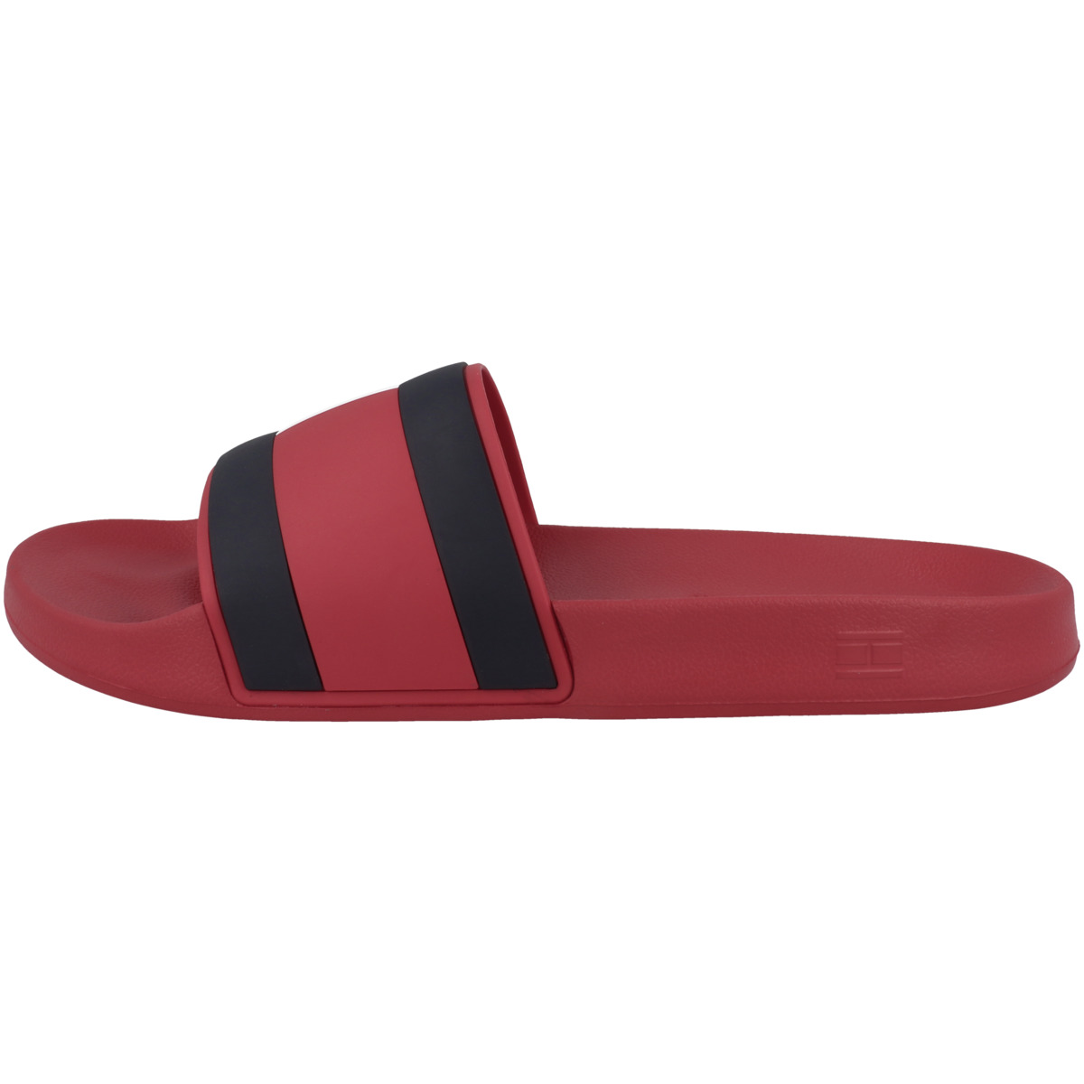 Tommy Hilfiger Rubber Th Flag Pool Slide Badelatschen rot