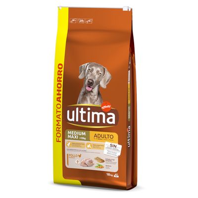 Ultima Medium / Maxi Adult Huhn & Reis