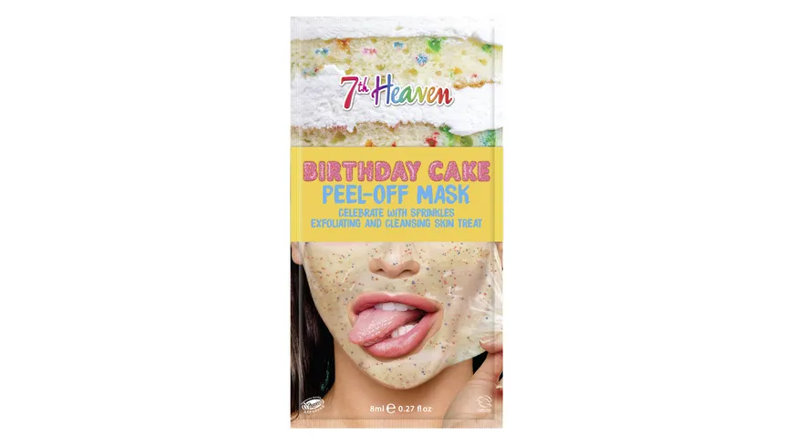 Montagne Jeunesse 7th Heaven Peel-Off Maske Birthday Cake 8 ml
