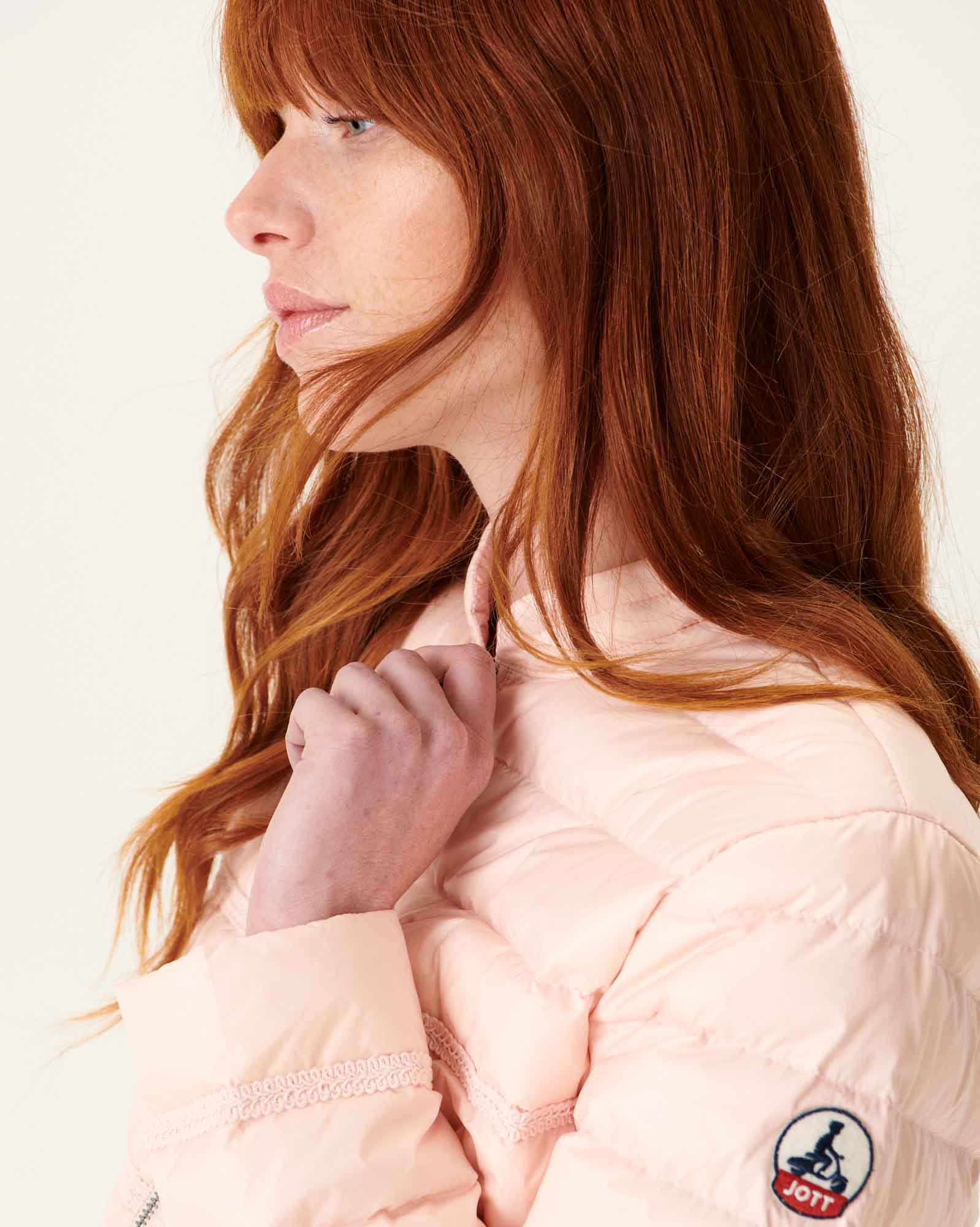 Veste courte légère Rose clair Andorra
