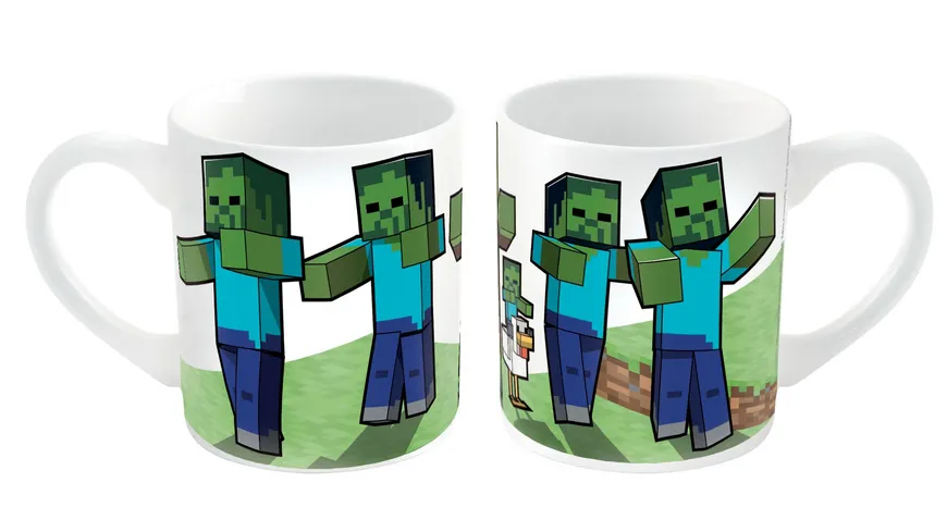 Frühstücksset (Schale, Teller, Tasse) - Minecraft - Creeper