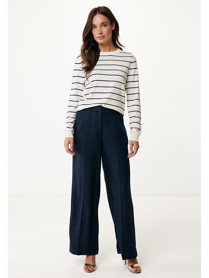 Mexx Marlenehose in Dunkelblau günstig kaufen