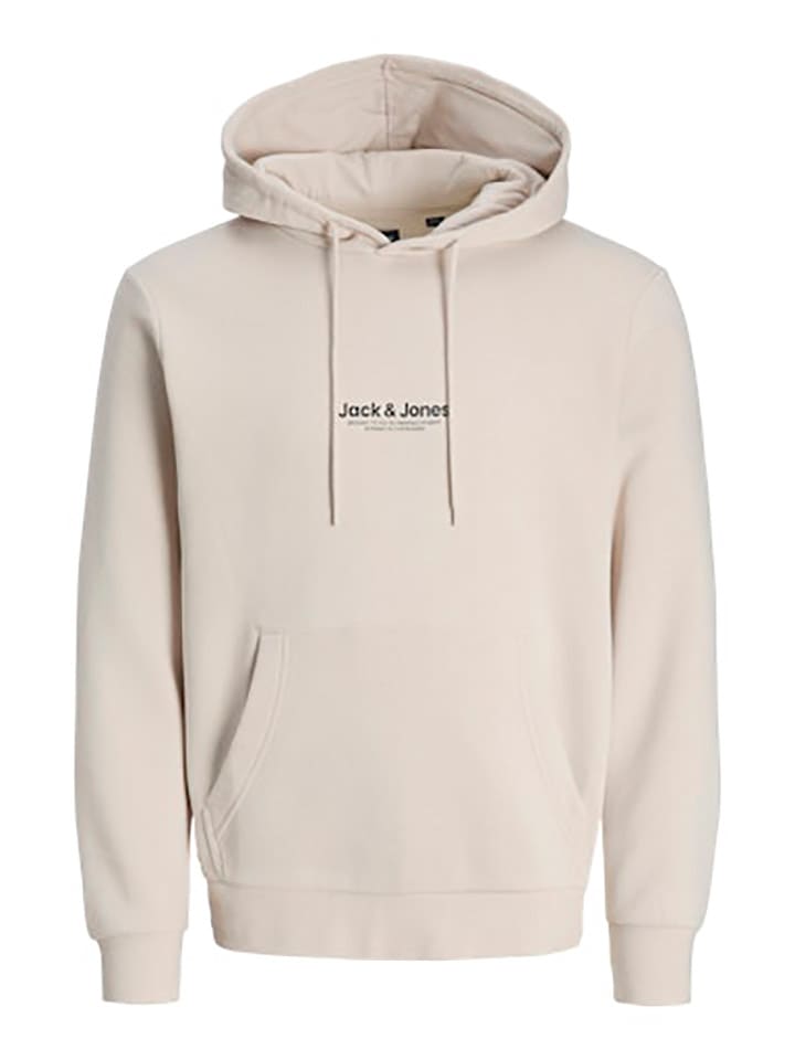 Jack & Jones Hoodie in Creme günstig kaufen