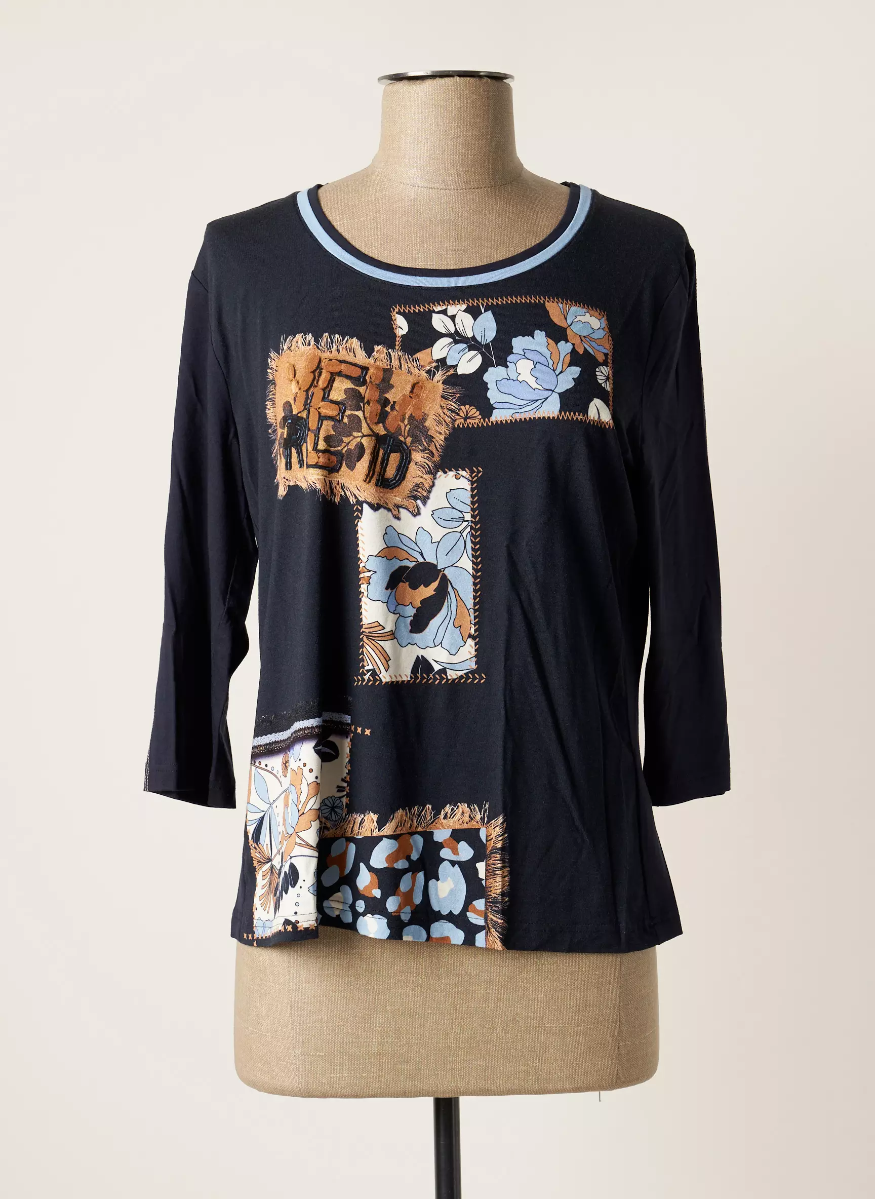 Frank Walder Tops Femme couleur bleu