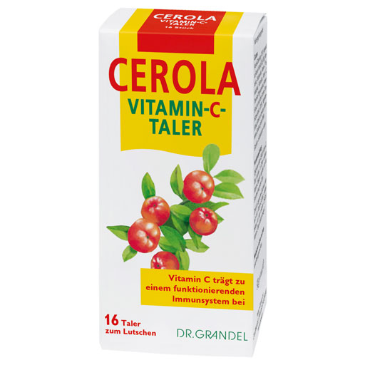 CEROLA Vitamin C Taler Grandel  16 St