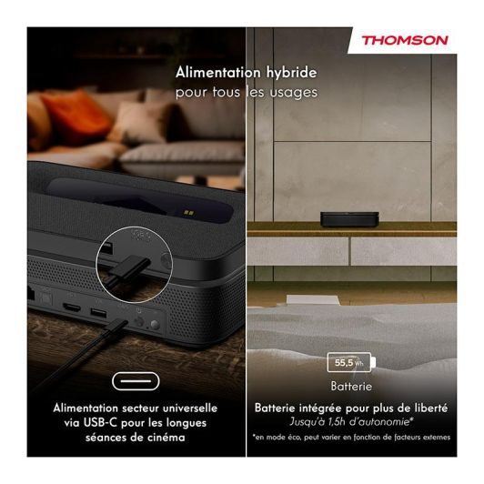 Proiector laser Thomson Sirius PG55B - Full HD