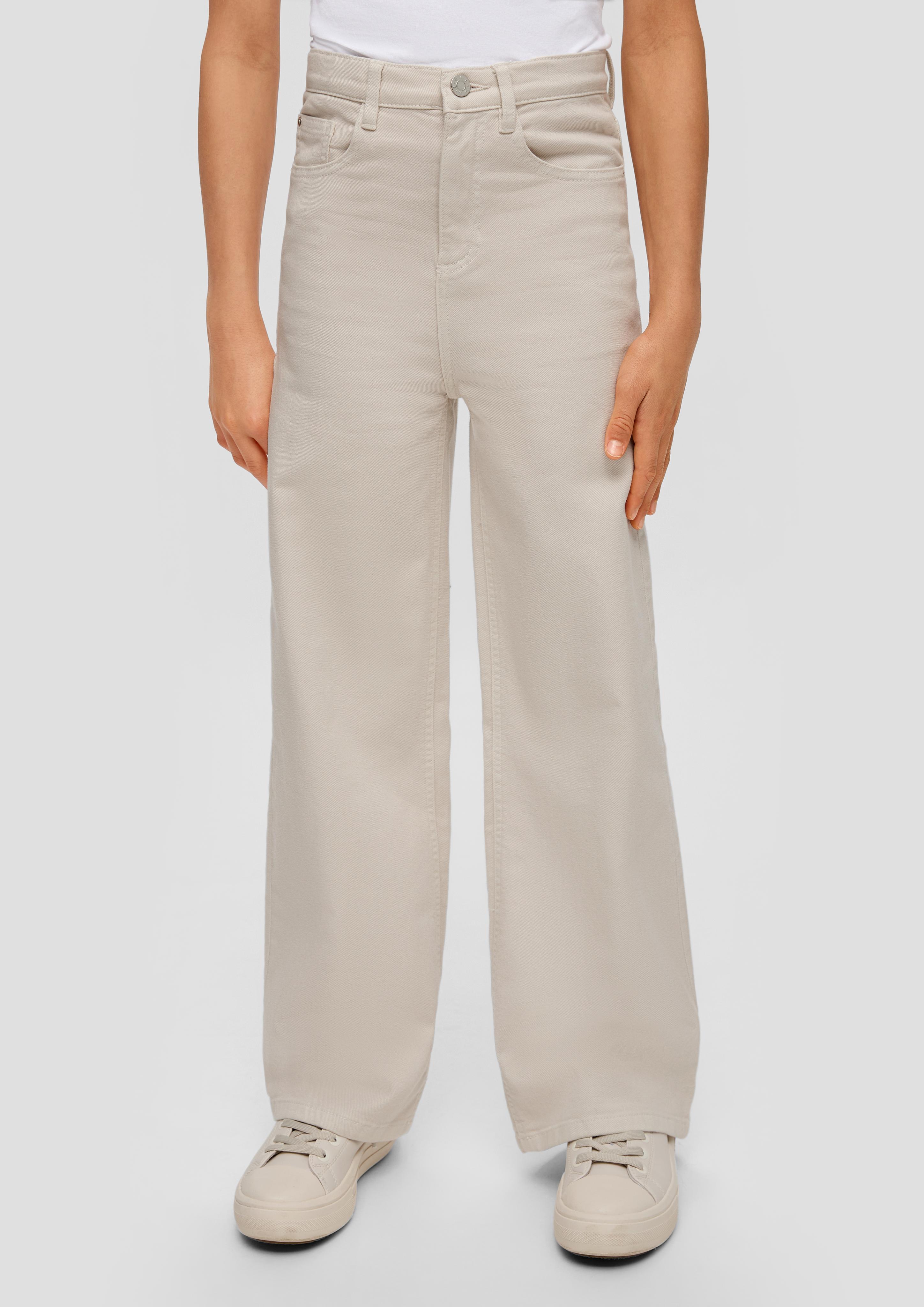 Wide: Elastische Twillhose   2140950-0330