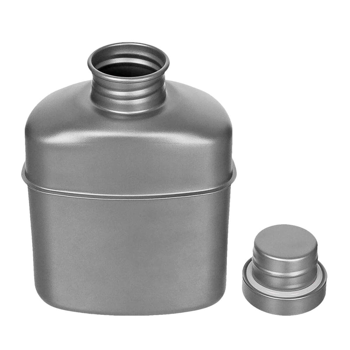 Titan Trinkflasche 1 Liter mit Tasche