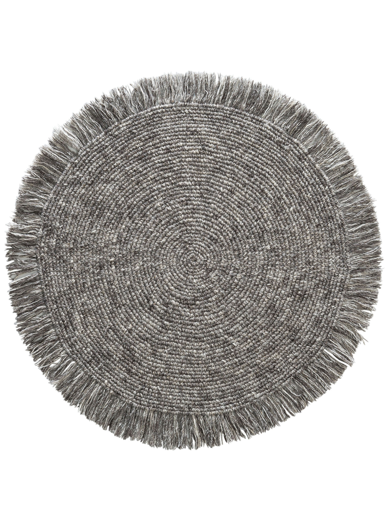 Locarno Woll-Teppich, Stone Grey